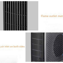 Zyyqt Small Desktop Heater, Home Office Energy Saving Small Volume 1 Second Speed Thermal Intelligent Temperature Control Vertical and Horizontal (Color : Black)