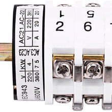 Tire Changer Switch, Keenso 220V/380V 20A Car Tire Changer Metal Machine Motor Forward Reverse Switch Turn Table Pedal Tool