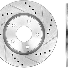 Callahan CDS04005 FRONT 296.03mm Drilled & Slotted 5 Lug [2] Rotors