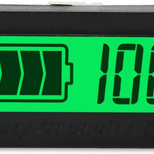 DROK 48V Battery Meter, DC 8-63V Lead Acid Battery Capacity Tester 12V 24V 36V 48 V LCD Digital Battery Monitor Panel Gauge, Lithium Battery Status Indicator for Universal Auto Car Vehicle