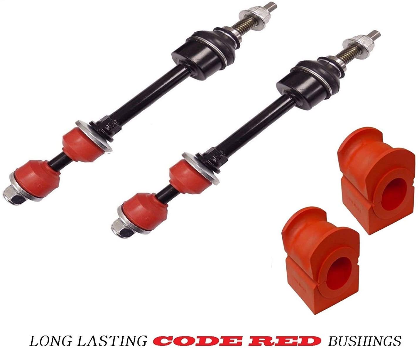 Suspension Dudes 4PC Front Sway Bar Links + Bushings FITS 4WD 2005-2008 Ford F-150