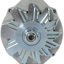 DB Electrical ADR0336 Alternator Compatible with/Replacement for GM Vehicles, Chevrolet GMC Buick Oldsmobile Pontiac 1968-89, High Output 105 Amp, External Fan, 3-Wire 7127-105