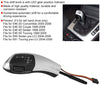 Gear Shift | Akozon Electric LHD Automatic LED Gear Shift Knob Retrofit Kit Fits for BMW E46 E60 E61 Refit for F30 (Electro silvering)