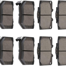 Ceramic brakes Pads,OCPTY Quick Stop Front Rear Brake Pad fit for 1989 1990 1991 1992 1993 1994 1995 1996 Nissan 300ZX