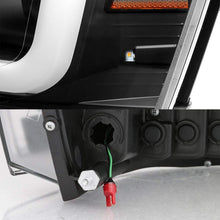 For 2006-2008 Dodge RAM 1500 & 06-09 Dodge RAM 2500/3500 LED Daytime Running Lamp Bar Projector Headlights Black Combo