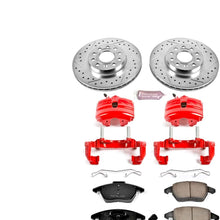 Power Stop KC4623 1-Click Performance Brake Kit with Calipers, Front Only