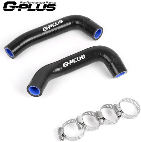 Silicone Radiator Coolant Hose Pipe Kit Clamps For HONDA Ruckus/Zoomer 50CC All Years Black