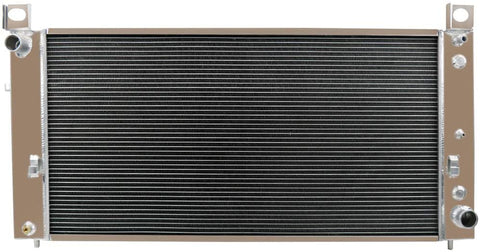 CoolingSky 3 Row Aluminum 36 Inches Radiator for Chevrolet GMC Tahoe Yukon/Silverado/Suburban 4.8L 5.3L 1999-12