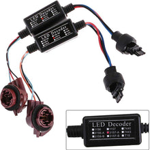 2x 3157 LED Decoder Adapter Anti Hyper Blink Flash Error Cancel Canbus Resistor