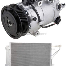 For Kia Forte 2014 2015 OEM AC Compressor w/A/C Condenser & Drier - BuyAutoParts 61-86760RU New