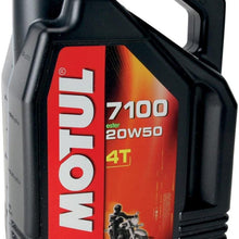 Motul 7100 4T Synthetic Ester Motor Oil - 20W50 - 4L. 836441 / 101380