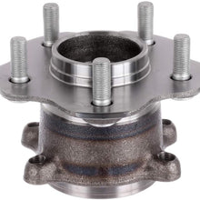 512535 Rear Wheel Bearing and Hub Assembly For 2017 Nissan Rogue 5-Lug AWD Model Only Non ABS 1 Pack