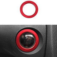 Aluminum Audio Speaker Engine Ignition Air Condition AC Switch Buttons Ring Sticker Decoration Trim for Honda Civic 10th Gen 2016-2019(Full Set)