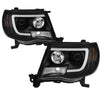 Spyder Sequential Led Dry Bar Projector Headlights Black