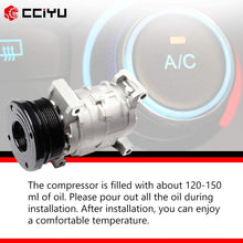cciyu AC Compressor for Dodge Grand Caravan 2008-2010 CO 11145C Auto Repair Compressors Assembly