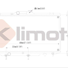 Klimoto Radiator | fits Toyota Corolla 1993-1997 Geo Prizm 1993-1997 1.6L 1.8L L4 | KLI1409