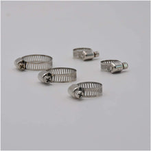 RJJX 50PCS/Set Multi Size Stainless Steel Hoop Clamp Hose Clamp Automotive Pipes Clip Fixed Tool (Color : 1)