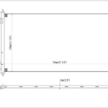 HSY New All Aluminum Material Automotive-Air-Conditioning-Condensers, For 2004-2009 Quest