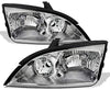 For 2005-2007 Ford Focus Left Driver + Right Passenger Replacement Head Lights Head Lamps Assembly Pair