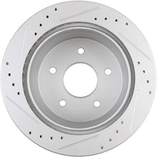 TUPARTS Slotted Rotors Rear and Ceramic Brake Pads Fit for 1997-2005 Chevrolet Blazer, 1998-2004 Chevrolet S10, 1998-2001 GMC Jimmy, 1997-2001 Oldsmobile Bravada