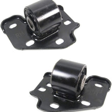 Pair Set 2 Front Lower Rearward Control Arm Bushings Mevotech For Ford W Bracket