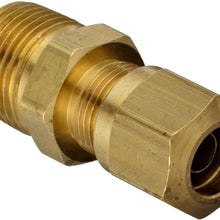 EATON Weatherhead 1468X6 Air Brake Tubing Male Connector, 3/8" Tube OD, 1/4" Male Pipe Thread
