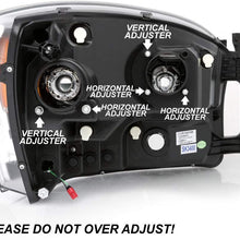 For 2006-2008 Dodge RAM 1500 & 06-09 Dodge RAM 2500/3500 LED Daytime Running Lamp Bar Projector Headlights Black Combo