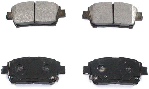DuraGo BP822 MS Front Semi-Metallic Brake Pad