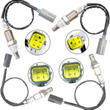 4x Oxygen O2 sensor 1 & 2 for 2009-2010 Nissan Murano 3.5L Upstream + Downstream