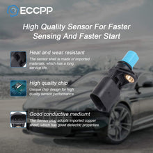 ECCPP Camshaft Position Sensor 06C905163B Fit for Audi A3/A4/A6/Allroad Quattro, Audi S3/S4/S6/TT Quattro, VW Eos/Golf/Golf City/Golf R/GTI/Jetta/Jetta City/Passat 2002-2014 1.8L-4.2L l4 V6 Models