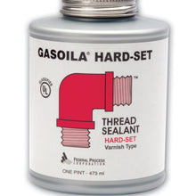 Gasoila Hard-Set Red Varnish Thread Sealant, -60 to 350 Degree F, 1/4 pint Can