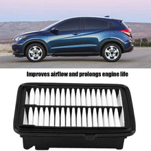 Acouto Plastic + Fiber Engine Air Cleaner Fit for 2015-2017 HR-V 2016-2017 17220-5R0-008