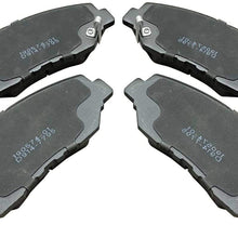 Bapmic D914-7795 Front Ceramic Brake Pads Kits for Honda Fit Element CR-V Civic Accord (Pack of 4)