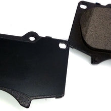 Atmansta QPD10046 Front Brake kit with Drilled/Slotted Rotors and Ceramic Brake pads for Toyota 4Runner FJ Cruiser Tacoma