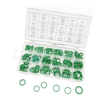 270pcs 18 Sizes SAE Inch Car Air Conditioning A/C O Ring Seals Rubber O-Ring Kit (270PCS)