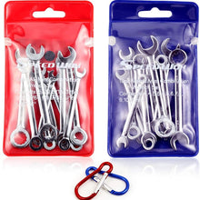 SPEEDWOX Mini Wrench Set Metric SAE Ignition Wrench Set Open End and Box End Standard Combination Wrench Spanner for Assembling Furniture Small Equipment Auto