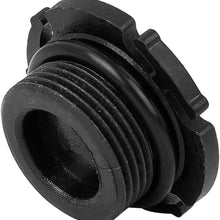 X AUTOHAUX 6pcs ABS Car Engine Oil Drain Plug Replacement 11137605018