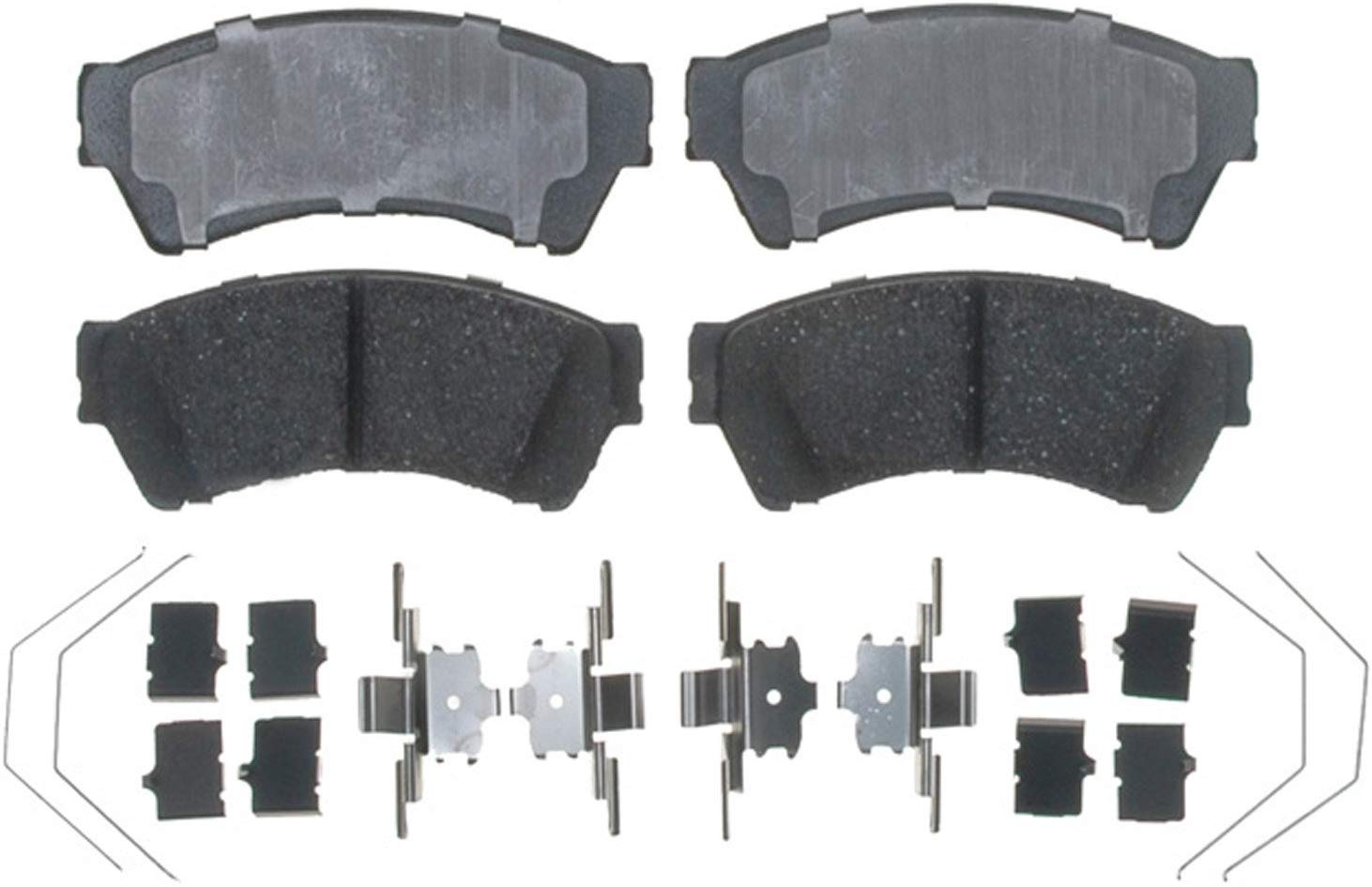 ACDelco 17D1164CH Professional Ceramic Front Disc Brake Pad Set