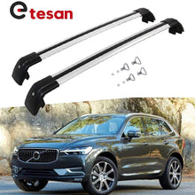 2 Pieces Cross Bars Fit for VOLVO XC60 2018 2019 2020 2021 Silver Cargo Baggage Luggage Roof Rack Crossbars