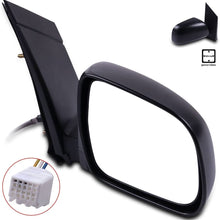 SCITOO Passenger Right Door Mirror fit 2004-2010 for Toyota Sienna Power Adjusted Manual Folding Side Tow Mirror (Passenger Side)