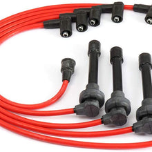 TUPARTS Pack of 5 Ignition Wire Sets Compatible with Honda Accord/Civic/Civic del Sol 1992-2002