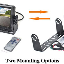 Vardsafe VS508M Brake Light Backup Camera & 7 Inch Self Standing Monitor System for Dodge Ram Promaster