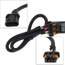 24'' LT1 Oxygen O2 Sensor LS1 LS6 LT4 Header Extension Wire Harness 4 Wire Flat Connector for Camaro Corvette (2Pcs)