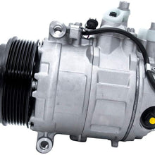 FKG AC Compressor and A/C Clutch CO 10808JC fit for 2009-2014 Porsche Boxster Cayman 3.4L, 2011-2014 Porsche Panamera 3.6L 4.8L, 2006-2009 Mercedes-Benz E350 3.5L