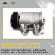 OCPTY Air conditioner Compressor Compatible for Altima 2002-2006 2.5L CO 10778JC