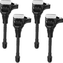 A-Premium Engine Ignition Coil Pack Compatible with Infiniti QX56 2011-2013 QX80 2014-2019 Armada 2017-2020 V8 5.6L 4-PC Set