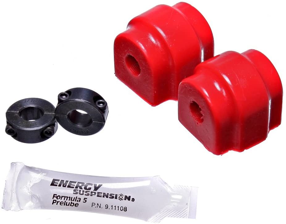 Energy Suspension 11.5117R Rear Sway Bar Bushing Set (11 mm), 1 Pack