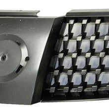 Front Replacement Grille Silver for 04-06 Nissan Sentra Base S Models