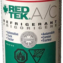 2 Cans - REDTEK A/C Refrigerant (6 Ounce Can)