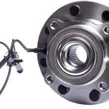 TUCAREST 515098 Front Wheel Bearing and Hub Assembly Compatible With Chevrolet Silverado 2500 HD 3500 HD Suburban 2500 GMC Sierra 2500 3500 HD Yukon XL 2500 Hummer H2 [8 Stud Hub W/ABS]
